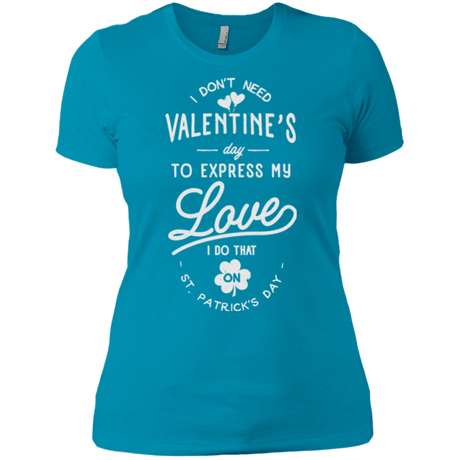 T-Shirts Turquoise / X-Small Valentine's Day Women's Premium T-Shirt