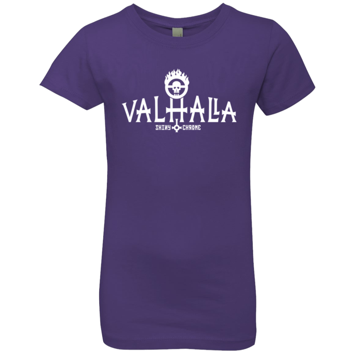 T-Shirts Purple Rush / YXS Valhalla Shiny & Chrome Girls Premium T-Shirt