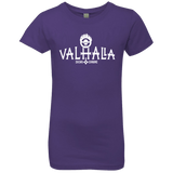 T-Shirts Purple Rush / YXS Valhalla Shiny & Chrome Girls Premium T-Shirt