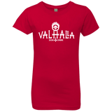 T-Shirts Red / YXS Valhalla Shiny & Chrome Girls Premium T-Shirt