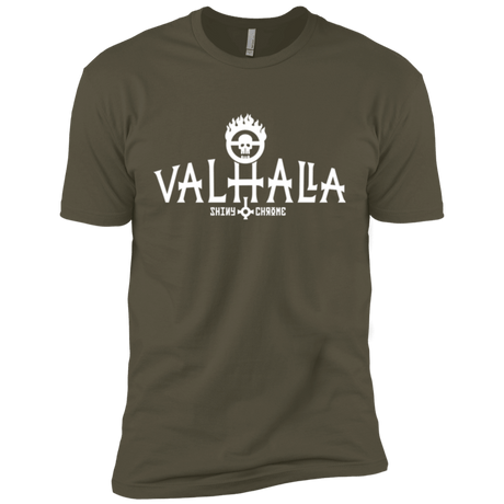 T-Shirts Military Green / X-Small Valhalla Shiny & Chrome Men's Premium T-Shirt