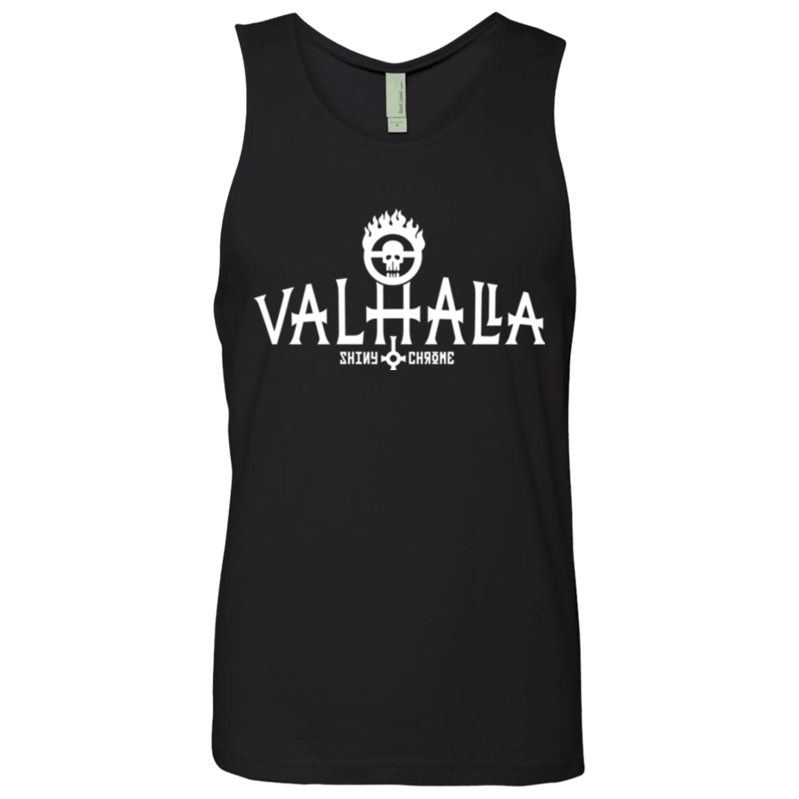 T-Shirts Black / Small Valhalla Shiny & Chrome Men's Premium Tank Top