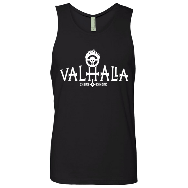 T-Shirts Black / Small Valhalla Shiny & Chrome Men's Premium Tank Top