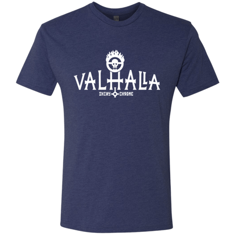 T-Shirts Vintage Navy / Small Valhalla Shiny & Chrome Men's Triblend T-Shirt
