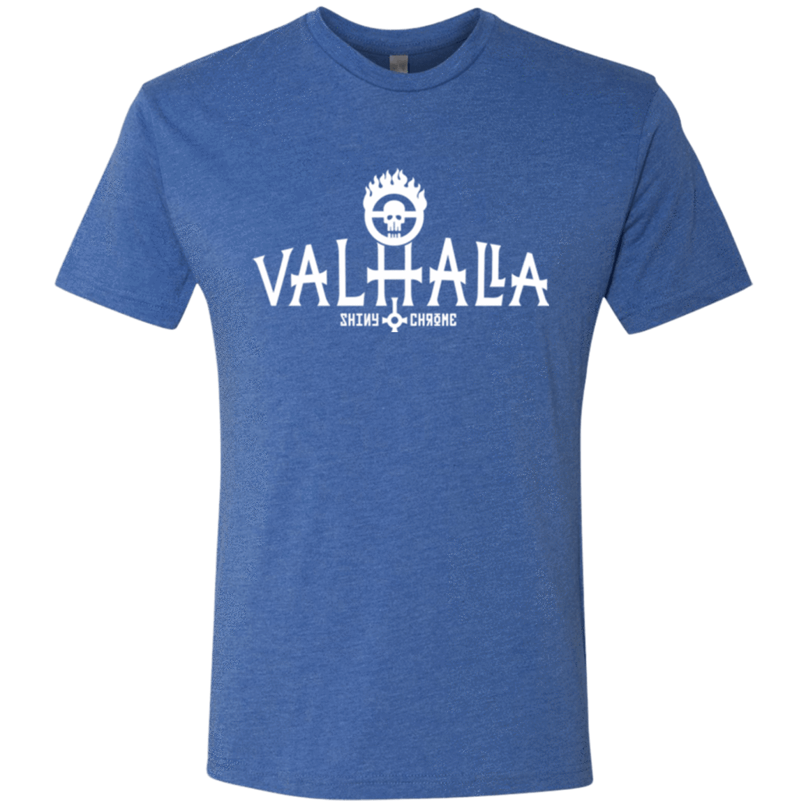 T-Shirts Vintage Royal / Small Valhalla Shiny & Chrome Men's Triblend T-Shirt