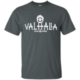 T-Shirts Dark Heather / Small Valhalla Shiny & Chrome T-Shirt