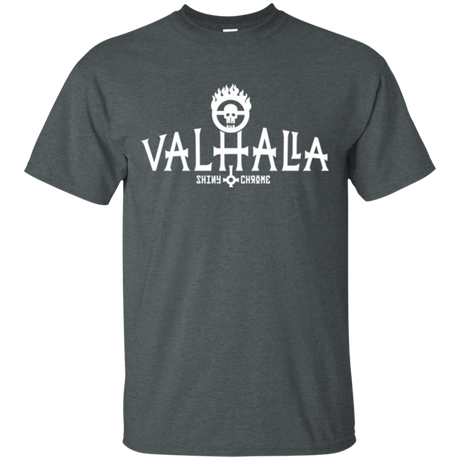 T-Shirts Dark Heather / Small Valhalla Shiny & Chrome T-Shirt