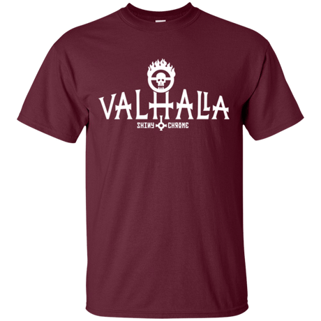 T-Shirts Maroon / Small Valhalla Shiny & Chrome T-Shirt