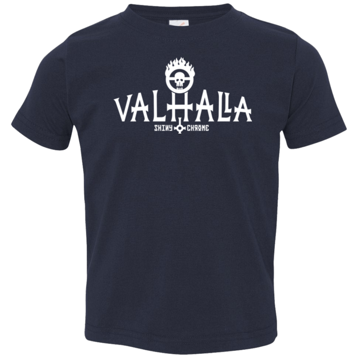 T-Shirts Navy / 2T Valhalla Shiny & Chrome Toddler Premium T-Shirt