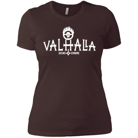 T-Shirts Dark Chocolate / X-Small Valhalla Shiny & Chrome Women's Premium T-Shirt