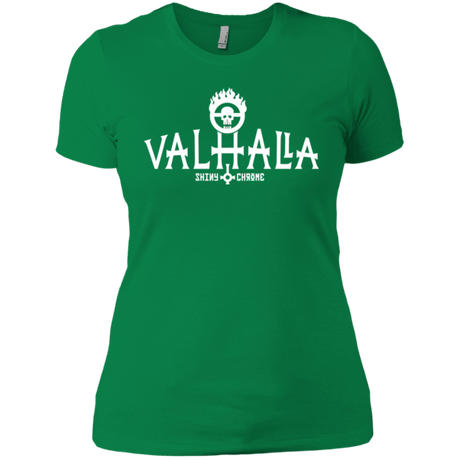 T-Shirts Kelly Green / X-Small Valhalla Shiny & Chrome Women's Premium T-Shirt