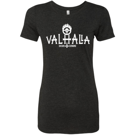 T-Shirts Vintage Black / Small Valhalla Shiny & Chrome Women's Triblend T-Shirt