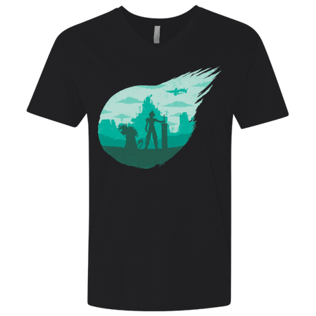 T-Shirts Black / X-Small Valley of the fallen stars Men's Premium V-Neck