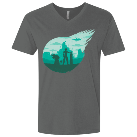 T-Shirts Heavy Metal / X-Small Valley of the fallen stars Men's Premium V-Neck