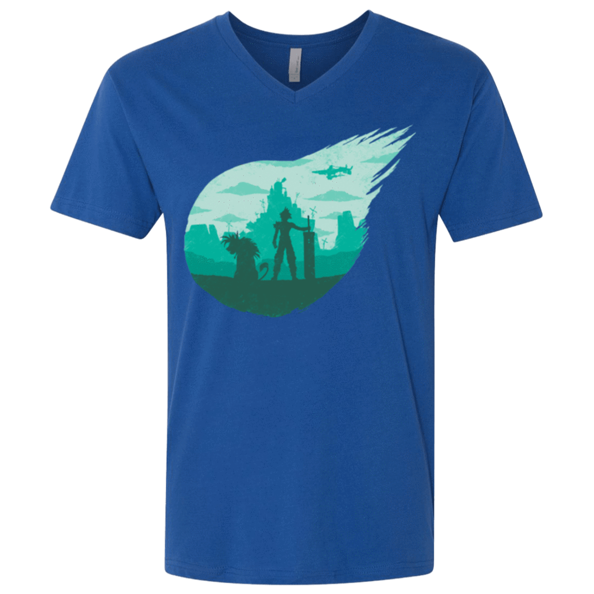 T-Shirts Royal / X-Small Valley of the fallen stars Men's Premium V-Neck