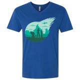 T-Shirts Royal / X-Small Valley of the fallen stars Men's Premium V-Neck
