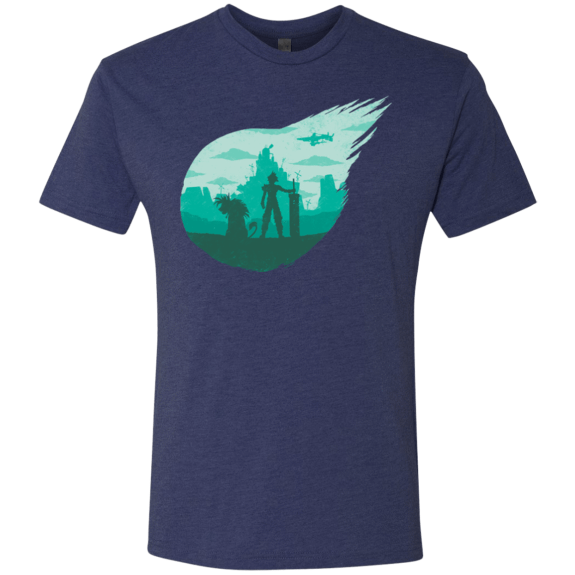 T-Shirts Vintage Navy / Small Valley of the fallen stars Men's Triblend T-Shirt