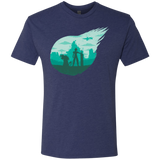 T-Shirts Vintage Navy / Small Valley of the fallen stars Men's Triblend T-Shirt