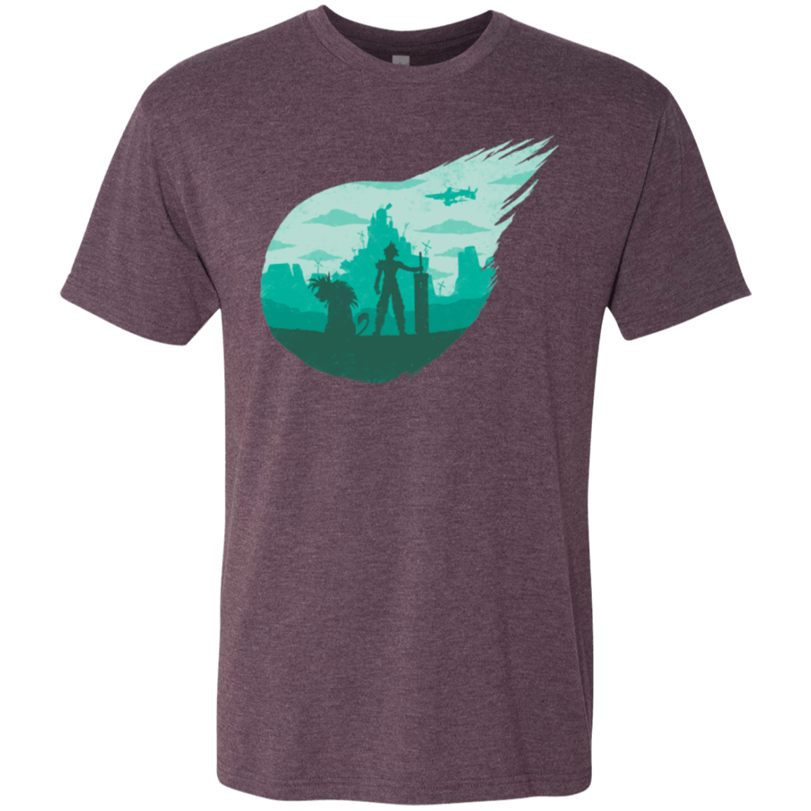 T-Shirts Vintage Purple / Small Valley of the fallen stars Men's Triblend T-Shirt