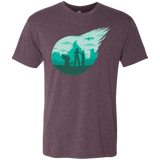 T-Shirts Vintage Purple / Small Valley of the fallen stars Men's Triblend T-Shirt