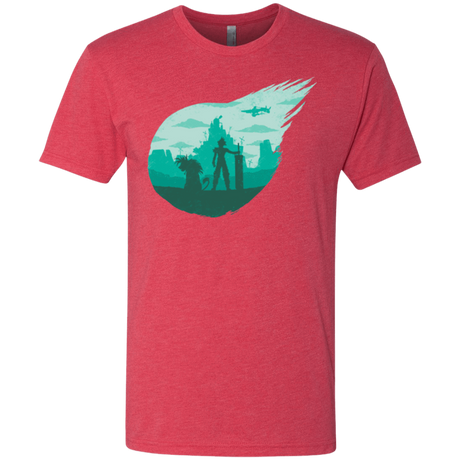 T-Shirts Vintage Red / Small Valley of the fallen stars Men's Triblend T-Shirt