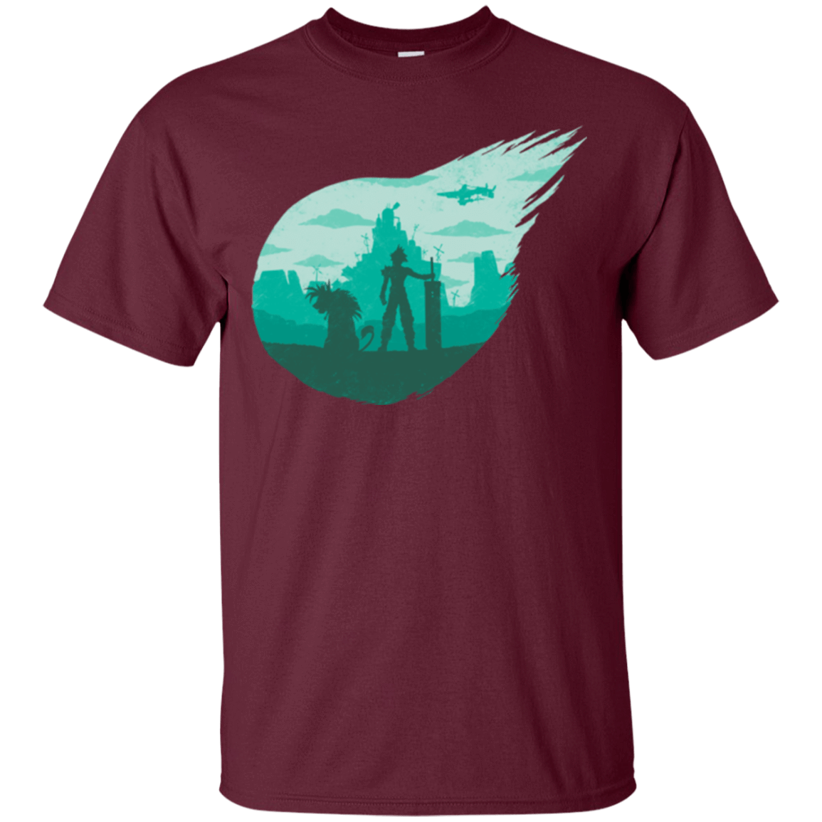 T-Shirts Maroon / Small Valley of the fallen stars T-Shirt