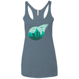 T-Shirts Indigo / X-Small Valley of the fallen stars Women's Triblend Racerback Tank