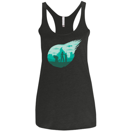 T-Shirts Vintage Black / X-Small Valley of the fallen stars Women's Triblend Racerback Tank