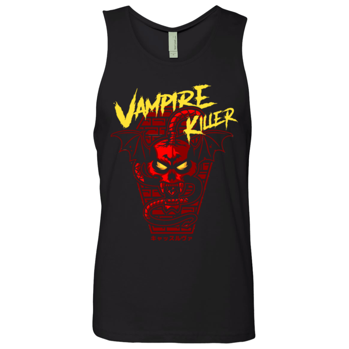 T-Shirts Black / Small Vampire Killer Punk Men's Premium Tank Top