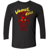 T-Shirts Vintage Black/Vintage Black / X-Small Vampire Killer Punk Men's Triblend 3/4 Sleeve
