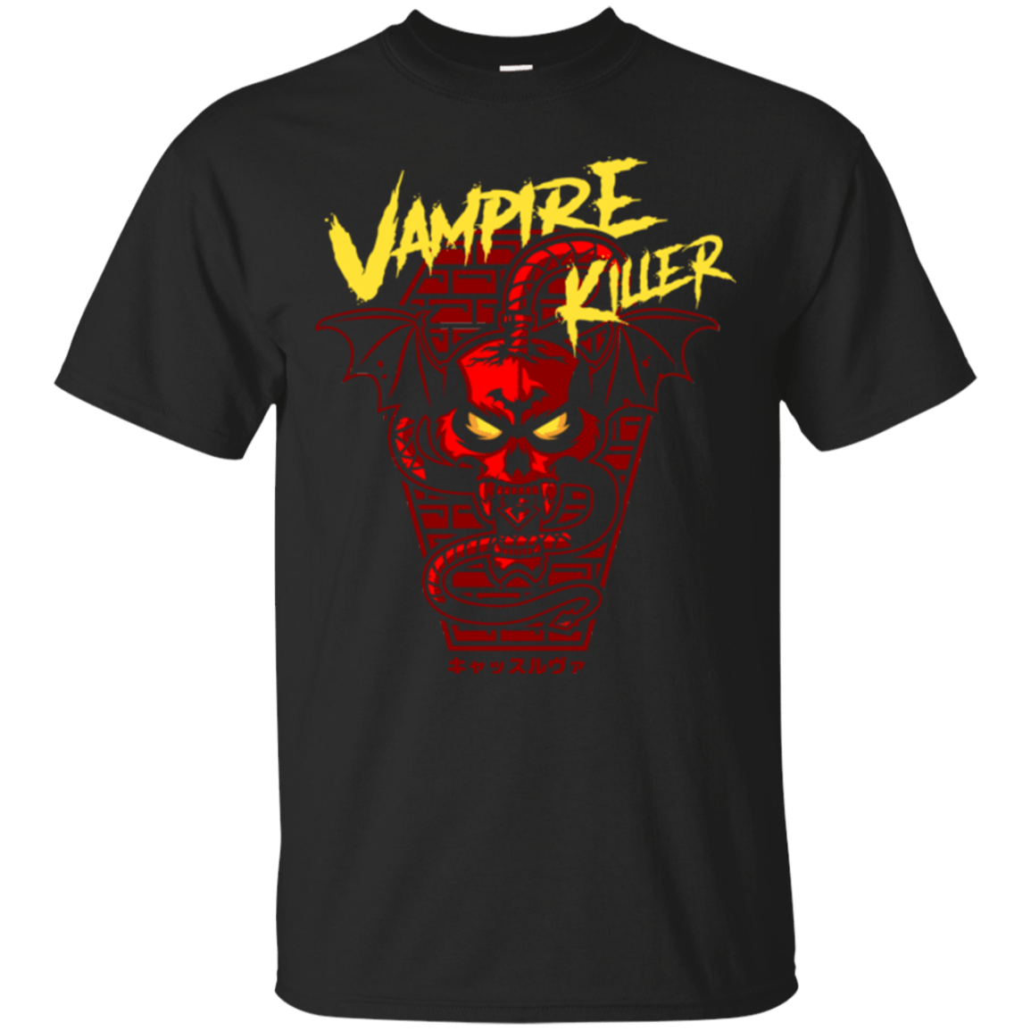 T-Shirts Black / Small Vampire Killer Punk T-Shirt