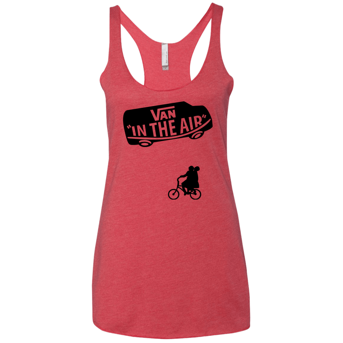 T-Shirts Vintage Red / X-Small Van in the Air Women's Triblend Racerback Tank