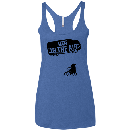 T-Shirts Vintage Royal / X-Small Van in the Air Women's Triblend Racerback Tank