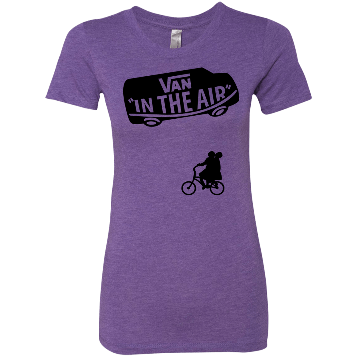 T-Shirts Purple Rush / S Van in the Air Women's Triblend T-Shirt