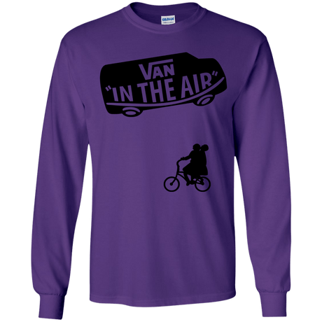T-Shirts Purple / YS Van in the Air Youth Long Sleeve T-Shirt