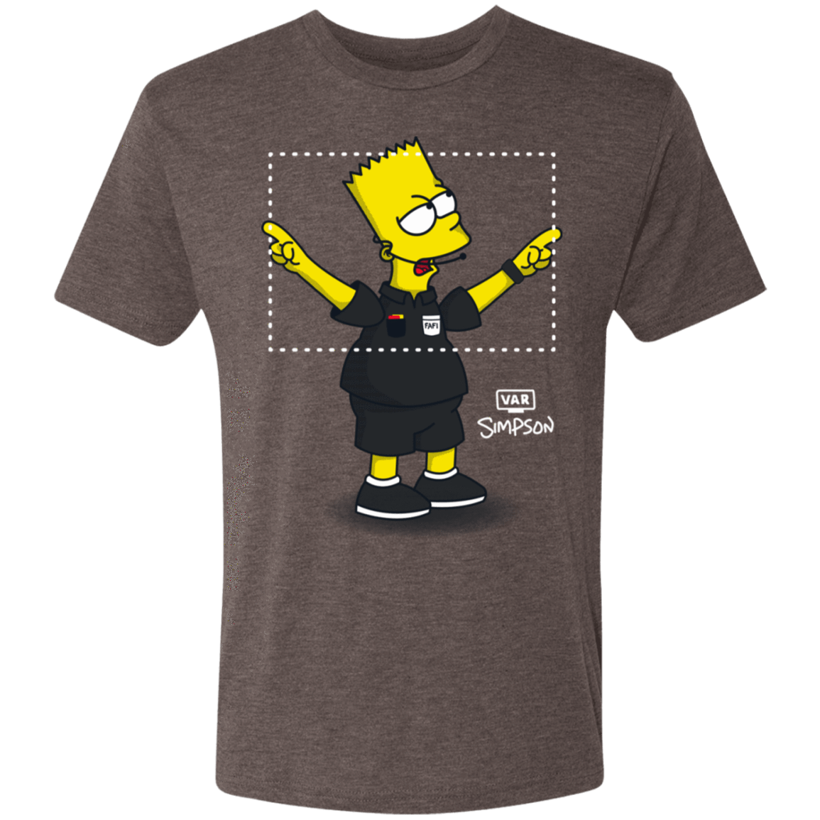 T-Shirts Macchiato / S VAR Simpson Men's Triblend T-Shirt
