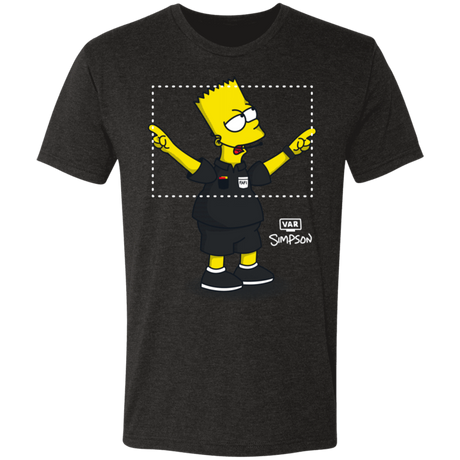 T-Shirts Vintage Black / S VAR Simpson Men's Triblend T-Shirt