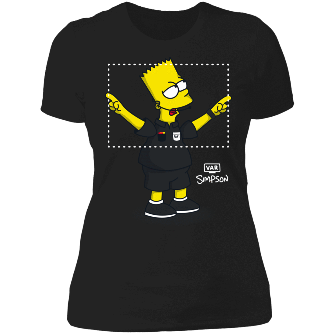 T-Shirts Black / S VAR Simpson Women's Premium T-Shirt