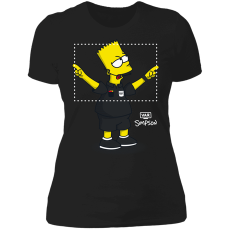 T-Shirts Black / S VAR Simpson Women's Premium T-Shirt