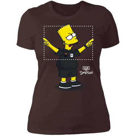 T-Shirts Dark Chocolate / S VAR Simpson Women's Premium T-Shirt