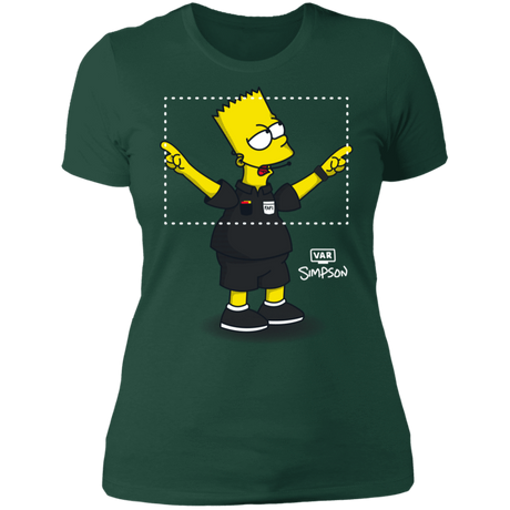 T-Shirts Forest Green / S VAR Simpson Women's Premium T-Shirt