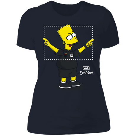 T-Shirts Midnight Navy / S VAR Simpson Women's Premium T-Shirt