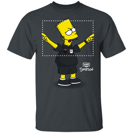 T-Shirts Dark Heather / YXS VAR Simpson Youth T-Shirt