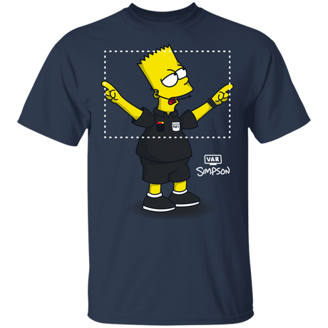 T-Shirts Navy / YXS VAR Simpson Youth T-Shirt