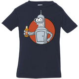 T-Shirts Navy / 6 Months Vault bot Infant PremiumT-Shirt