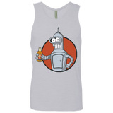 T-Shirts Heather Grey / Small Vault bot Men's Premium Tank Top