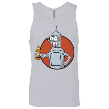 T-Shirts Heather Grey / Small Vault bot Men's Premium Tank Top