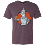 T-Shirts Vintage Purple / Small Vault bot Men's Triblend T-Shirt