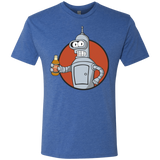 T-Shirts Vintage Royal / Small Vault bot Men's Triblend T-Shirt
