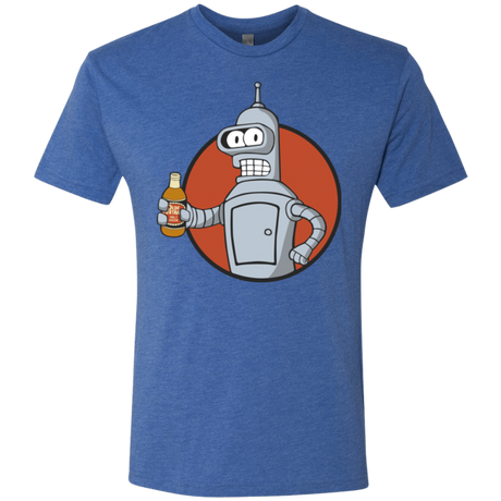 T-Shirts Vintage Royal / Small Vault bot Men's Triblend T-Shirt